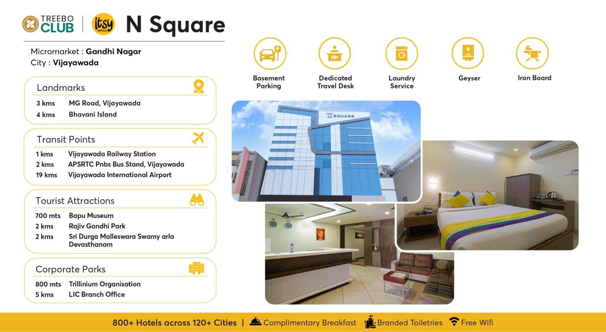 Itsy Hotels N Square Vijayawāda Εξωτερικό φωτογραφία